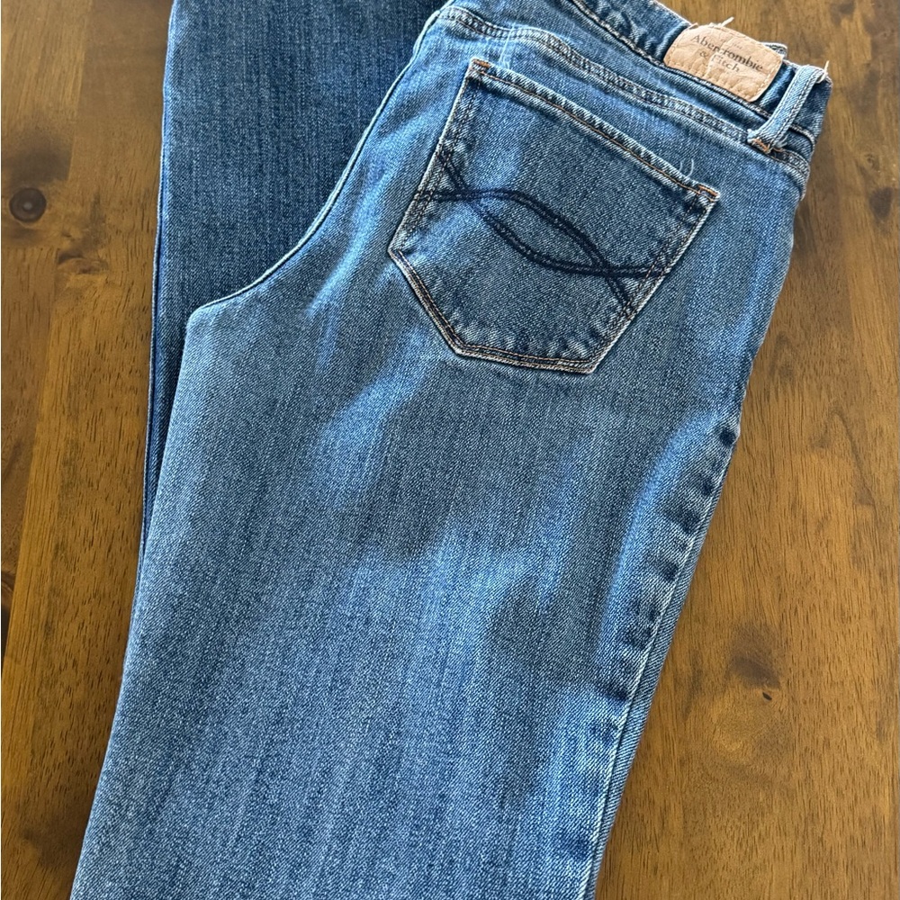 Abercrombie & Fitch Medium Blue Skinny Jeans